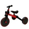 Biwond Triciclo Jungle Mix (3 Modos; Andador, Triciclo Y Bicicleta, Ruedas Anchas, Manillar Antideslizante, Pedales Desmontables, Diferentes Posiciones) - Rojo