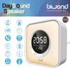 Biwond Altavoz Despertador Daysound Speaker (rgb, Control Táctil, Conexión Usb, Bluetooth, Aux, Cargador Tipo C Incluido, Micro Sd, Multifunción) - Blanco