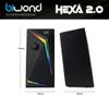Biwond Altavoz Gaming Hexa 2.0 (2 Altavoces Para Pc, Portátil, Gaming,rgb, 5w, Conexión Usb, Plug&play, Diseño Compacto) - Negro