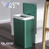 Biwond Cubo De Basura Inteligente Waste X2 (sensor Infrarojos Automático, Eléctrico, 18l, Antibacterias, Apertura Y Cierre Sin Contacto, Rango De 30cm) - Negro