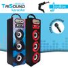 Biwond Altavoz Joybox Trisound (bluetooth, Mando Ir, Radio, Tarjeta Micro Sd, Usb, Pantalla Led, Mic Incluido) - Multicolor