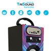 Biwond Altavoz Joybox Trisound (bluetooth, Mando Ir, Radio, Tarjeta Micro Sd, Usb, Pantalla Led, Mic Incluido) - Negro