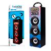 Biwond Altavoz Joybox Trisound (bluetooth, Mando Ir, Radio, Tarjeta Micro Sd, Usb, Pantalla Led, Mic Incluido) - Negro