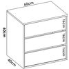 Armario Esquinero Essen 2 Módulos 3 Puertas Blanco 184x133x91 Cm con  Ofertas en Carrefour