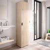 Armario Multiusos Fit 1 Puerta Natural 190,2x38,8x35,3 Cm