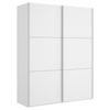 Armario 2 Puertas Corredera 150 - Slide - 204x150x65 - Blanco Brillo