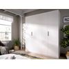 Armario 4 Puertas - Essen - 204x180x52 - Blanco Brillo