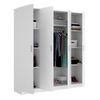 Armario De 4 Puertas - Maxi - 215x200x52 - Blanco