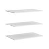 Pack De 3 Estantes Para Armarios De 150 Cm - Slide - 1,6x72,4x51 - Blanco