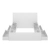 Lago B1 - Cama 135/140x190 + 4 Cajones - 100x145,4x195 - Blanco