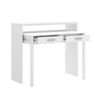 Mesa Extensible - Seven - 88x99x36-70 - Blanco Brillo