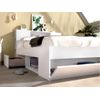 Base De Cama Leandre 2 Cajones 218.5x149.6x95 Cm Color Blanco Vente-unique