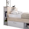 Lanka 150x190 - Cama Compacta Lanka 150x190 - 95x159,6x218,5 - Natural/blanco