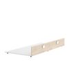 Dina - Cama 190x90 + Arrastre - 79x97x196 - Natural / Blanco