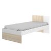 Dina - Cama 190x90 + Arrastre - 79x97x196 - Natural / Blanco