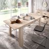 Mesa Extensible Comedor Cocina - Dine - 77x140-190x90 - Natural