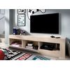 Bajo Tv - Lebo - 48x204x42 - Natural / Blanco Brillo