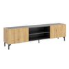 Mueble Bajo De Tv Astral Grafito/nordic 45,2x160,8x35 Cm