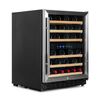 Vinoteca Capacidad 46 Botellas Dos Temperaturas Vinobox 50 Inox