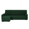 Funda Chaise Longue Modelo Túnez:color - Verde Botella, Posición Chaise Longe - Brazo Izquierdo Corto