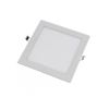 Downlight Led 18w Luz Tono Frío 6000k, Cuadrado De Empotrar. Color Blanco