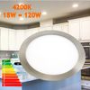 Downlight Led "oasis" Redondo Empotrar 12w 4200k Marco Blanco