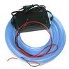 Kit Neon Led Flexible 5m Azul Decorativo 12vdc 6 * 12mm Incluye Transformador Y 1m Cable