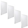 Pack X4 Panel Led, 60x60cm, Potencia 48w, Color Blanco Neutro 4200k, 3900 Lúmenes, Marco Blanco, Para Empotrar En Falso Techo, Driver Incluido