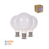 Pack De 3 X Bombillas Led Globo, G95 Rosca E27, 15w 1700 Lúmenes, Luz Blanca Fría 6000k