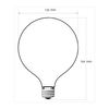 Bombilla Led Globo G120 E27 18w 6000k