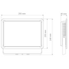 Proyector Led Serie "grafeno" 100w 6000k Ip65