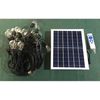 Guirnalda Solar Exterior 20 Bombillas E27 20 Metros Con Mando Y Panel Solar 35*23cm Separado