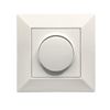 Dimmer Triac Luz 500w Con Marco Policarbonato Blanco