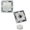 Dimmer Triac Luz 500w Con Marco Policarbonato Blanco