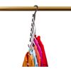 850826 Pack 10 Perchas Magic Hanger Organizador Para Ropa Ahorrador De Espacio