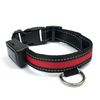 Fubuca Collar Luz Led Ajustable Para Perros Con Carga Solar Y Usb 3 Tamaños | Rojo - M