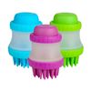 221158 Cepillo De Silicona Gentle Dog Washer Dispensador De Jabón Para Perros