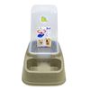 100930 Dispensador Automático Para Mascotas 2en1 Eat And Drink Agua Y Comida 8l