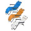 320389 Tumbona 2 En 1 Reclinable Onshore Plegable En Metal Textilene | Azul