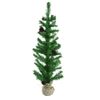 309017 Árbol De Navidad 90h Cm Con Base De Yute El Abeto Artificial En Pvc