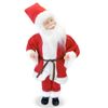 144196 Papá Noel Vestido Rojo 45hcm Con Mecanismo Carillón, Sonidos Y Movimiento