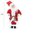 144196 Papá Noel Vestido Rojo 45hcm Con Mecanismo Carillón, Sonidos Y Movimiento