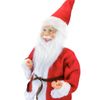 144200 Papá Noel Vestido Rojo Decoración Navideña 50h Cm Con Mini Luces