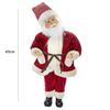 144194 Papá Noel Vestido Rojo 45h Cm Con Mecanismo Carillón Y Sonidos