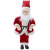 144194 Papá Noel Vestido Rojo 45h Cm Con Mecanismo Carillón Y Sonidos