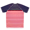 Camiseta Técnica De Running Hombre Stars And Stripes Hoopoe Running Apparel