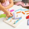 Juegos De Mesa Educativos Innovagoods Para Niños 3 Años, 26 Piezas De Madera