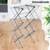 Tendedero Metálico Plegable Y Extensible Con 3 Alturas Cloxy Innovagoods (11 Barras) Home Houseware