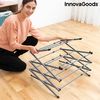 Tendedero Metálico Plegable Y Extensible Con 3 Alturas Cloxy Innovagoods (11 Barras) Home Houseware