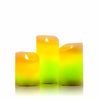 Velas Led Multicolor Efecto Llama Con Mando Lendles Innovagoods 3 Unidades